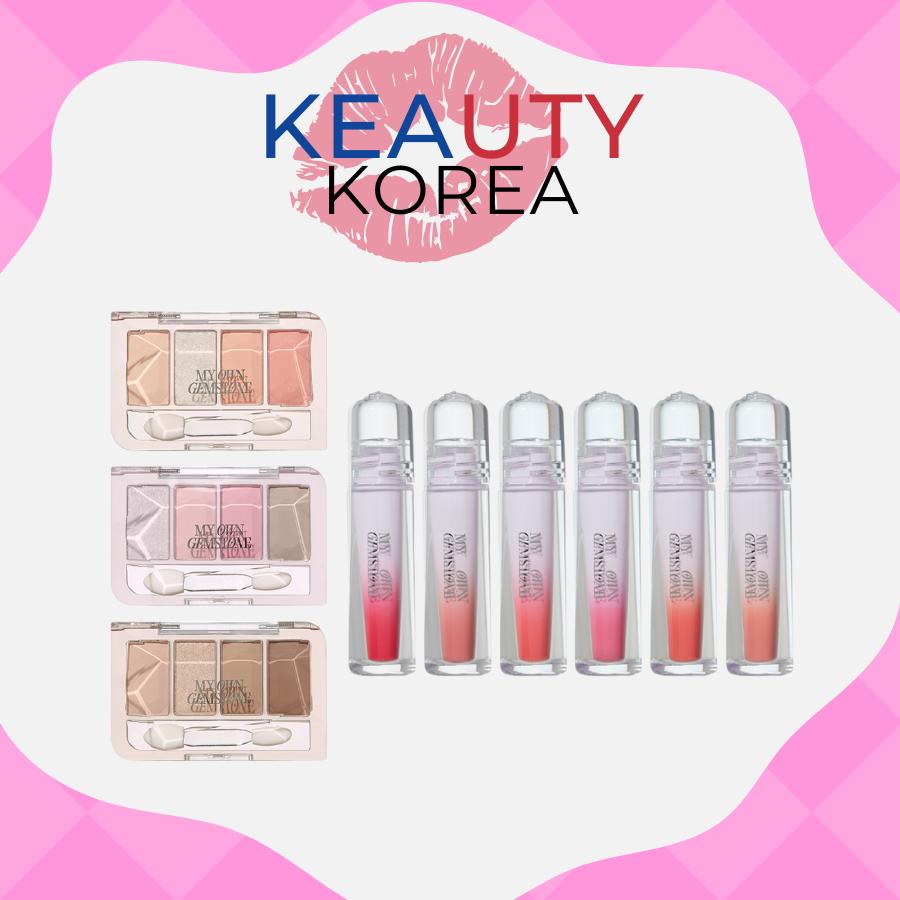 Etude #My Own Gemstone Play Color Eyes 3.5g + Over Glowy Tint 3g Set