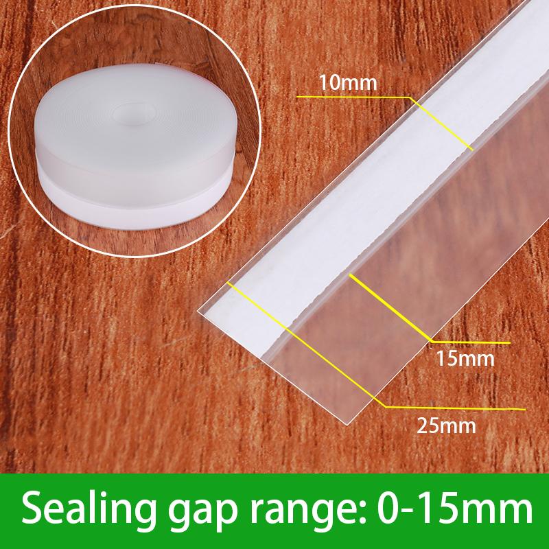 

Sealing Strip Width 25/35/45mm Self-Adhesive Cabinet Door Dust-Proof Tape Glass Wardrobe Windshield Filling Sealing Strip 1 Roll