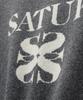 Seteo Basic Logo Jacquard Crew Neck Knit Charcoal