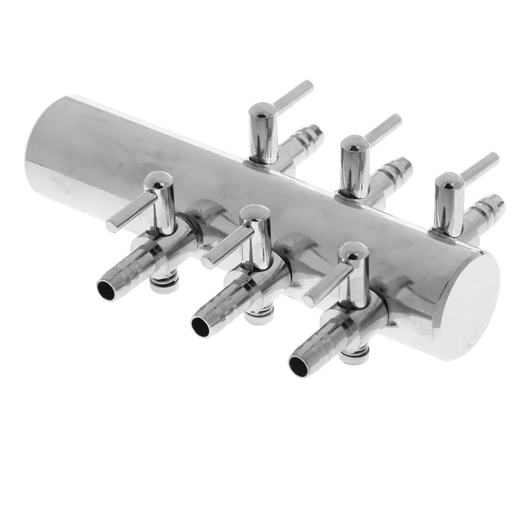 4/6/8/10/12 Way Pump Manifold for Marine Fish Tank Aquarium