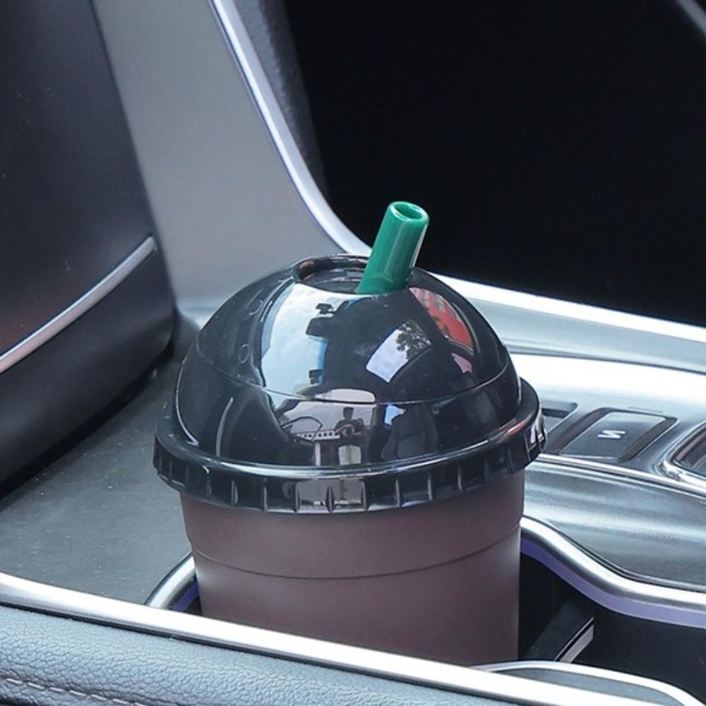 Separable Car Ashtray Garbage Storage Mini Trash Bin Portable Coffee Cup Ashtray  Household