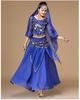 Huayu Women's Indian Belly Dance Long Sleeve Set - Spring/Summer Performance Costume