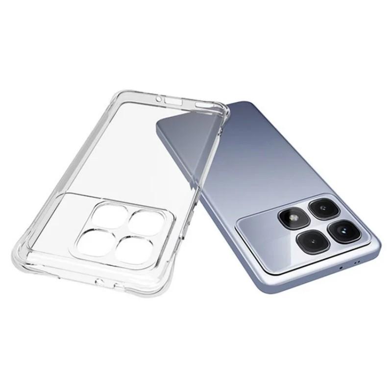 For Xiaomi Redmi K70 Ultra Clear TPU Case WANLONFENG TM Series 2.0mm Phone Back Cover