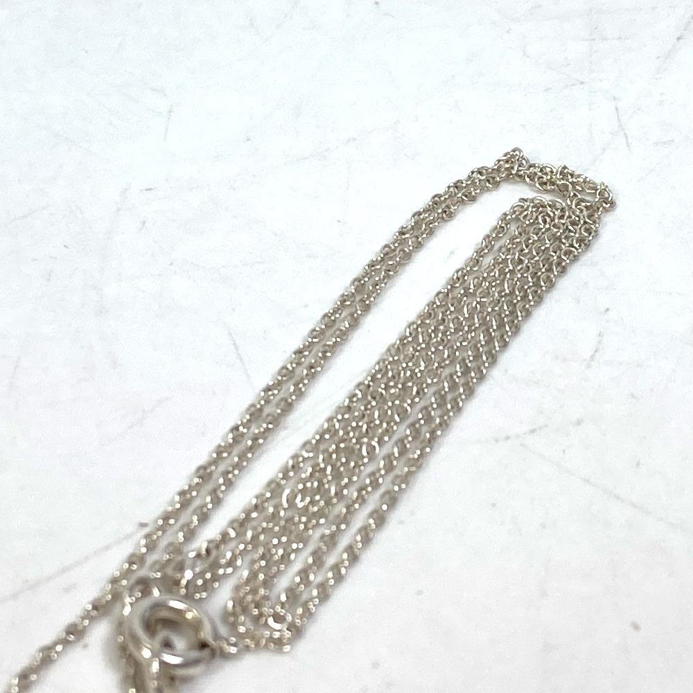 TIFFANY&Co. Initial V Paloma Picasso Accessory Pendant Top Necklace SV925 Silver