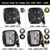LED Fog Lamp For Dodge Ram 1500 2013 2014 2015 2016 2017 2018 DRL Daytime Running Light Turn Signal White Yellow Car Accessories