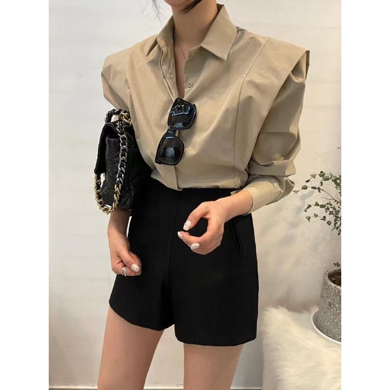 Fashion Long Sleeve Loose Blouses Street Office Elegant Tops Shirt OL Women's Shirt Autumn 2025 New Chic Women Blouses and Tops Shirts 2952