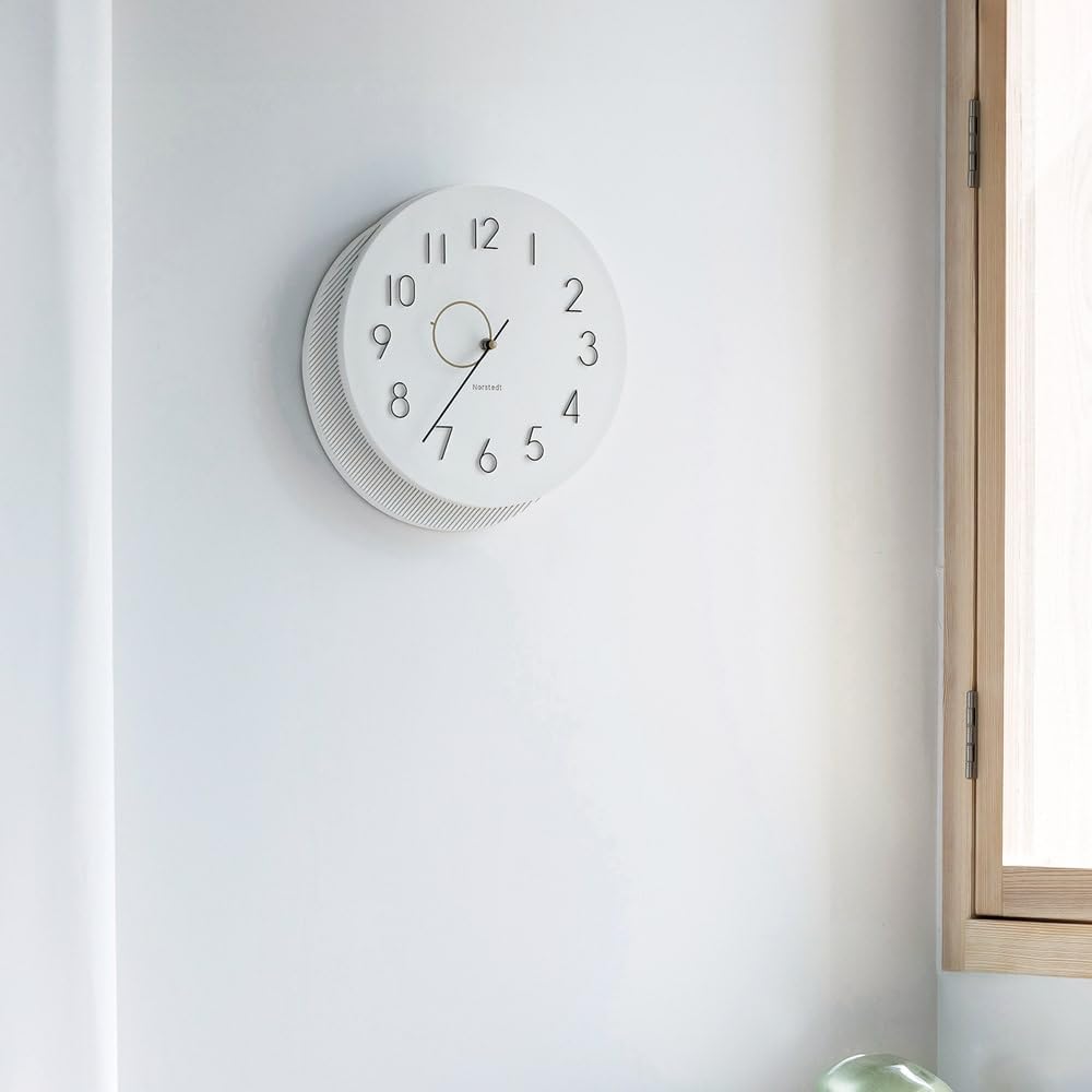 Interform Wall Clock CL-4466IV Mito Ivory