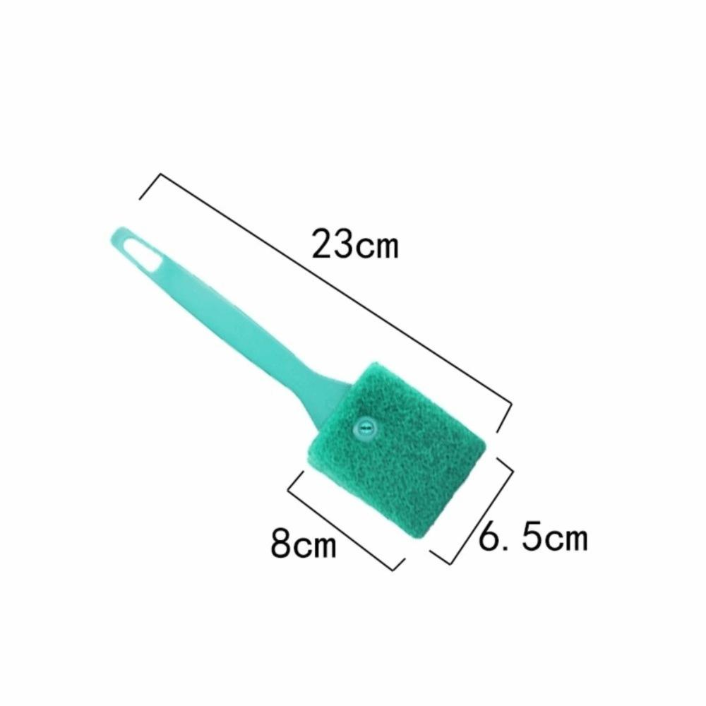 Window Scraping Fish Tank Cleaning Brush Double Sided Sponge Algae Scraper  Glass Acrylic Fish Tank