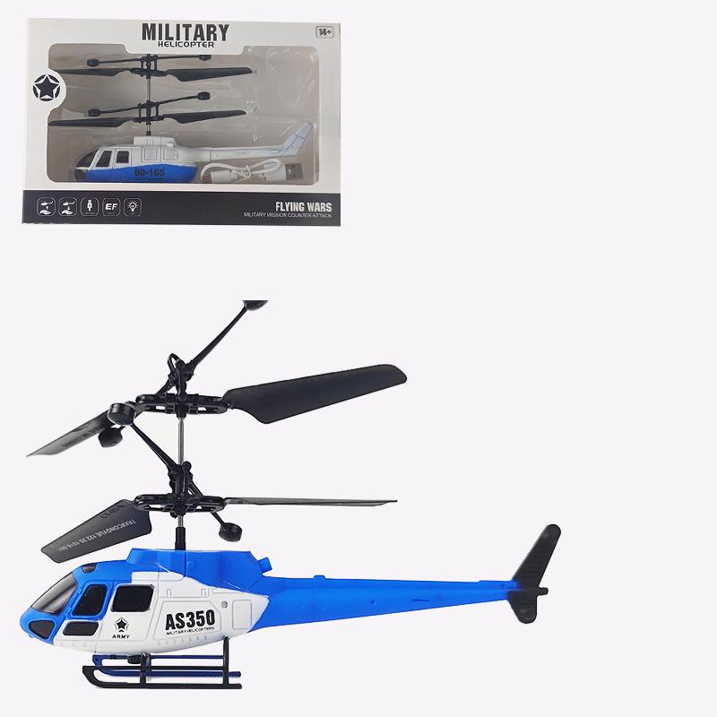 Gesture-Controlled Helicopter Toy for Kids - Novelty Sensing Airplane