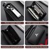 xkhr10 For Mitsubishi Men Business Long Wallet Carbon Fibre Coin Purse Key Holder Bank Card Bag Outlander Lancer Eclipse Mirage Xpander