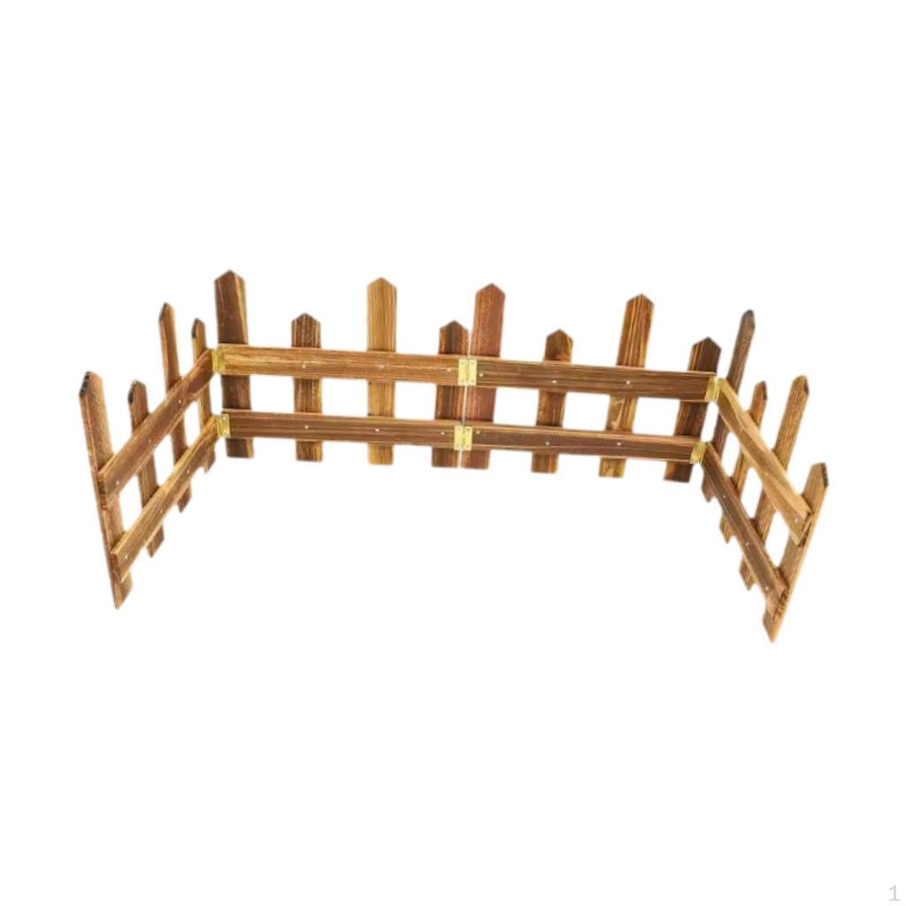 4 Pieces Christmas Tree Fences Barriers, Sturdy, for Pets Lawn Family