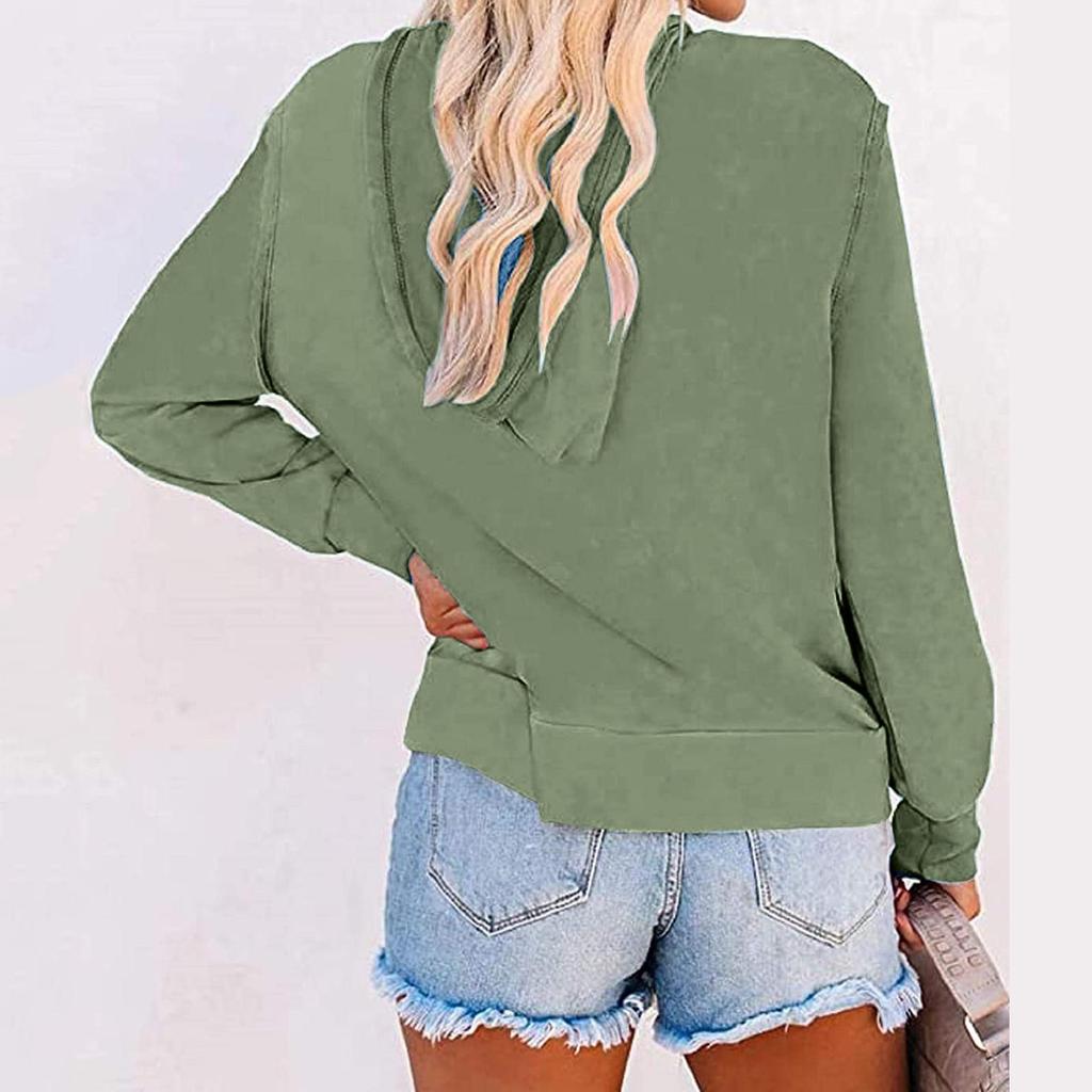 2021 Cross-Border Autumn/Winter Solid Color Hooded Zip-Up Sweatshirt with Drawstring and Pockets