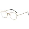Pure Titanium Glasses Frame Men Women New Pilot Optical Myopia Prescription Eyeglasses Frame Full Korean Screwless Eyewear