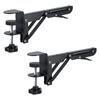 2PCS L-shaped Foldable Desktop Shelf Bracket Heavy-duty Folding Shelves  Work Bench