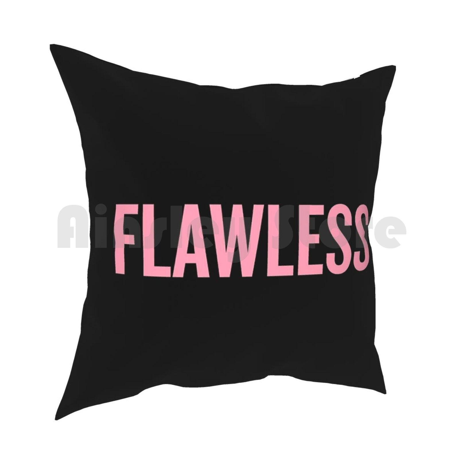 Flawless Pillow Case Printed Home Soft Throw Pillow Yonce Beyonce Album Music Pop Star Popstar Sass Sassy Flaw Flawless 30cmx30cm