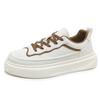 Chunky Platform Skate Shoes for Men Retro Low Top Sneakers Sports Casual Shoes Streetwear Trendy Walking Skateboarding Shoes