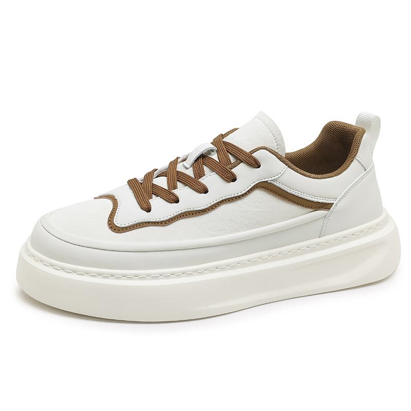 Chunky Platform Skate Shoes for Men Retro Low Top Sneakers Sports Casual Shoes Streetwear Trendy Walking Skateboarding Shoes