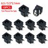 10Pcs Black Female DC Power Jack DC062 Connector  for Electronic Devices