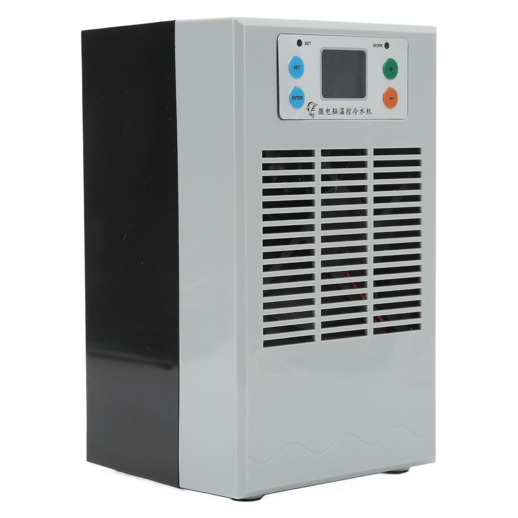 Elektrischer Wasserkühler Heizung ABS-Gehäuse Kühl-Heizgerät für Aquakultur 20L 70W