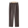 Grandma's Fleece-Lined Warm Straight-Leg Pants: Casual for Autumn and Winter, Perfect for Middle-Aged and Elderly Women