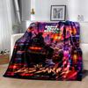 Grand Theft Auto Gta Vi Game Art Blanket Comfortable Perfect For Seaside Bed Couch For All Occasions Playful Design Ideal Gift For Birthday Valentine'
