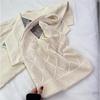 Handmade Knitted Cross-Stitch Tote: Versatile Women's Cross-Body and Shoulder Bag