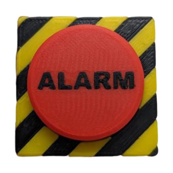 Keychain Tactile Key Switch Sensory Stimulation 3D Printed Fingertip Clicker