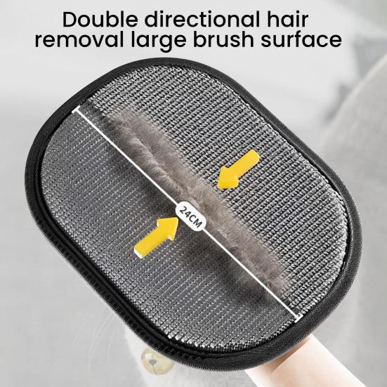 Elektrostatické rukavice Odstraňování chlupů domácích zvířat Omyvatelná Opakovaně použitelná rukavice na odstraňování chlupů pro nábytek Pohovka Koberec Autosedačka Rukavice pro péči o domácí zvířata pro kočky psy králíky