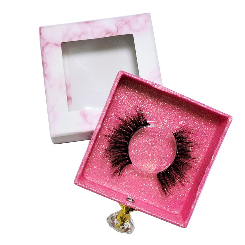 Private Label Natural 3d Vegan 5 Magnets Magnetic Faux Mink False Eyelashes No Glue No Eyeliner