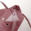 Large Capacity Canvas Tote Bag Fashion Corduroy Shoulder Shopper High Quality Handbag for Women Girls Daily Use