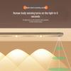 Ultra-Thin LED Cat's Eye Motion Sensor Lamp - Rechargeable & Self-Adhesive for Wardrobe or Wine Cabinet