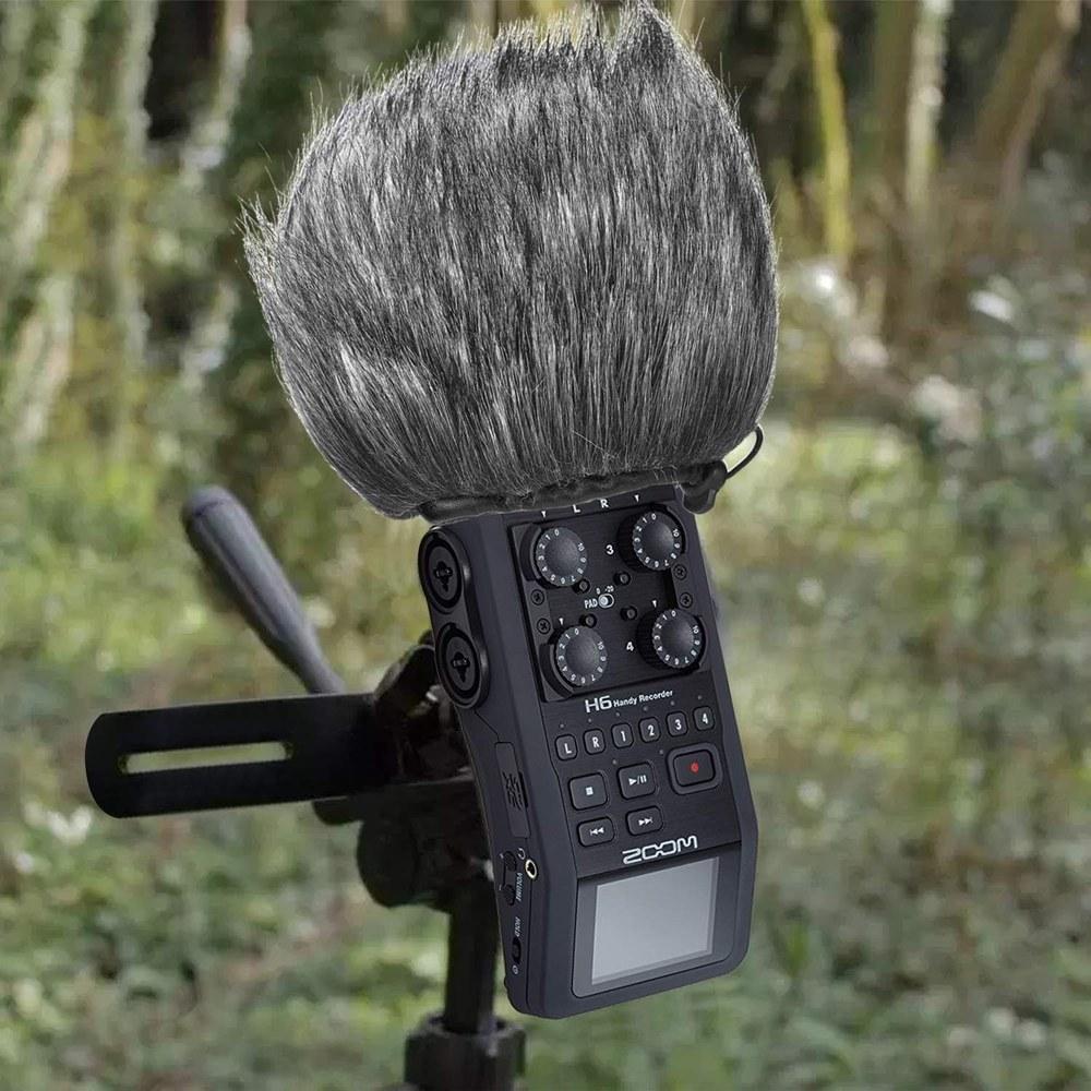 SUNMON H5 H6 Wind Screen Microphone Wind Muff for Zoom H5 H6 Portable Recorder