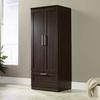 HomePlus Wardrobe/Pantry Cabinets, L: 28.98" X W: 20.95" X H: 71.18", Dakota Oak Finish