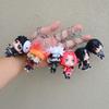Key Chain Ferret Hand-made Cartoon Resin Naruto Sasuke Pendant Schoolbag Doll Key Chain