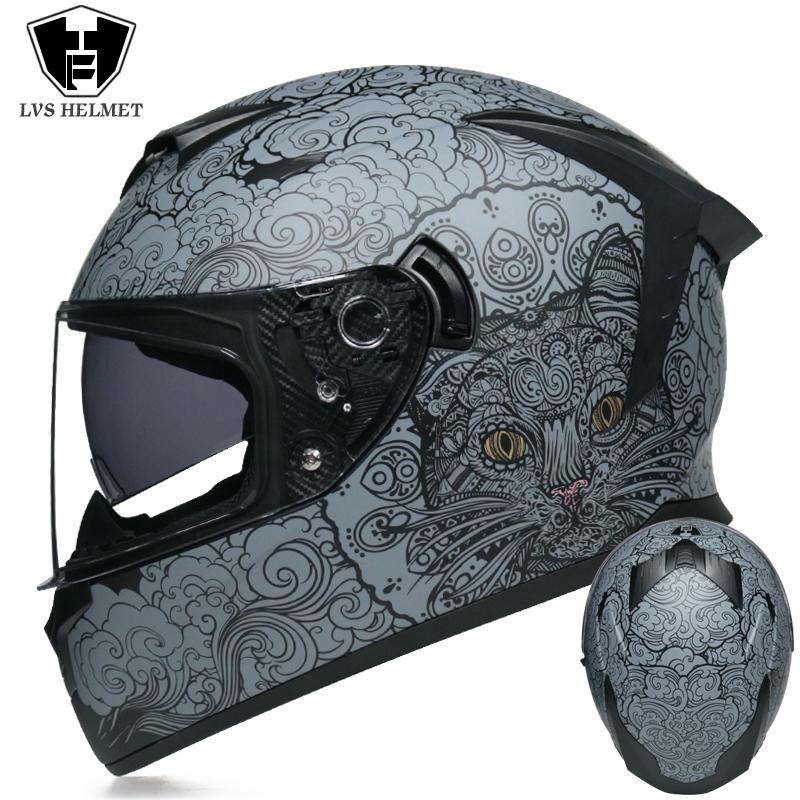 Motorcycle full Face Helmets Moto Racing helmet Adult safety helmet DOT certification