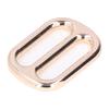 10PCS Flat Shape Metal Slide Buckle Zinc Alloy Belt Slide Buckle  Clothing Accessories