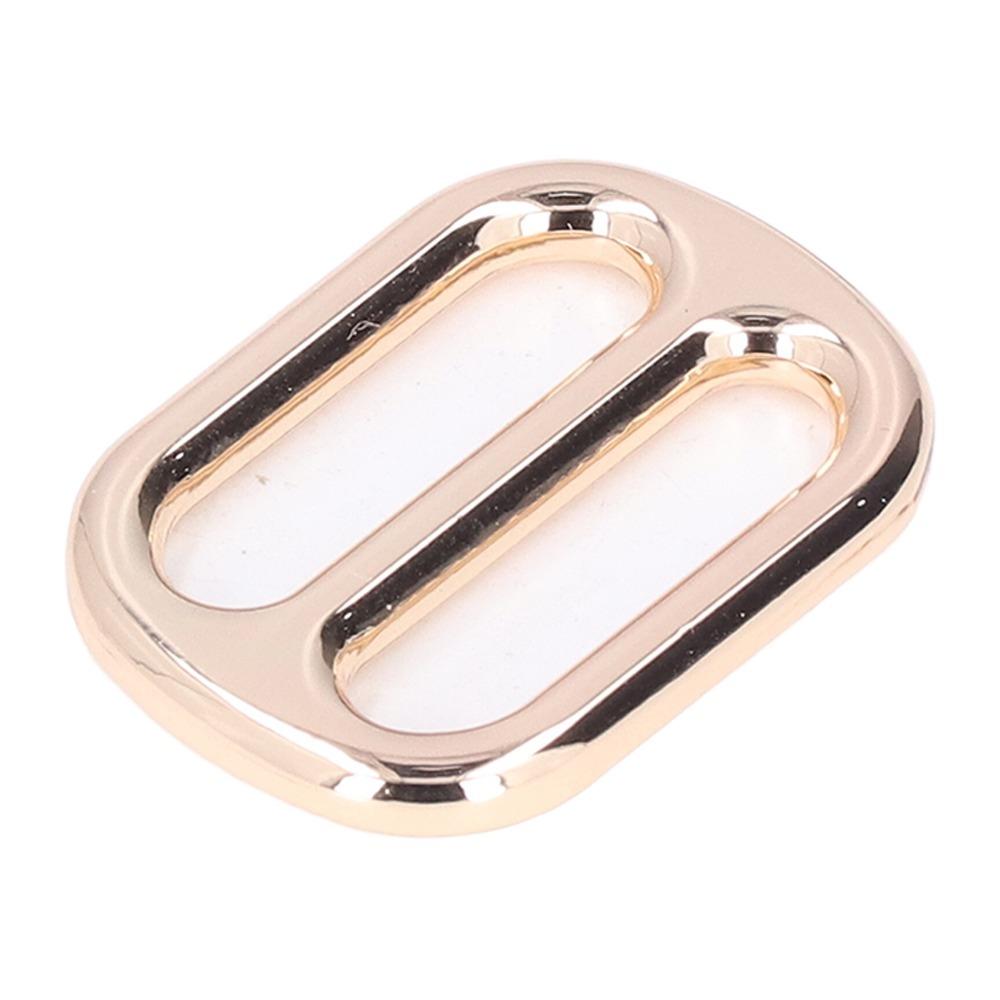 10PCS Flat Shape Metal Slide Buckle Zinc Alloy Belt Slide Buckle Clothing Accessories