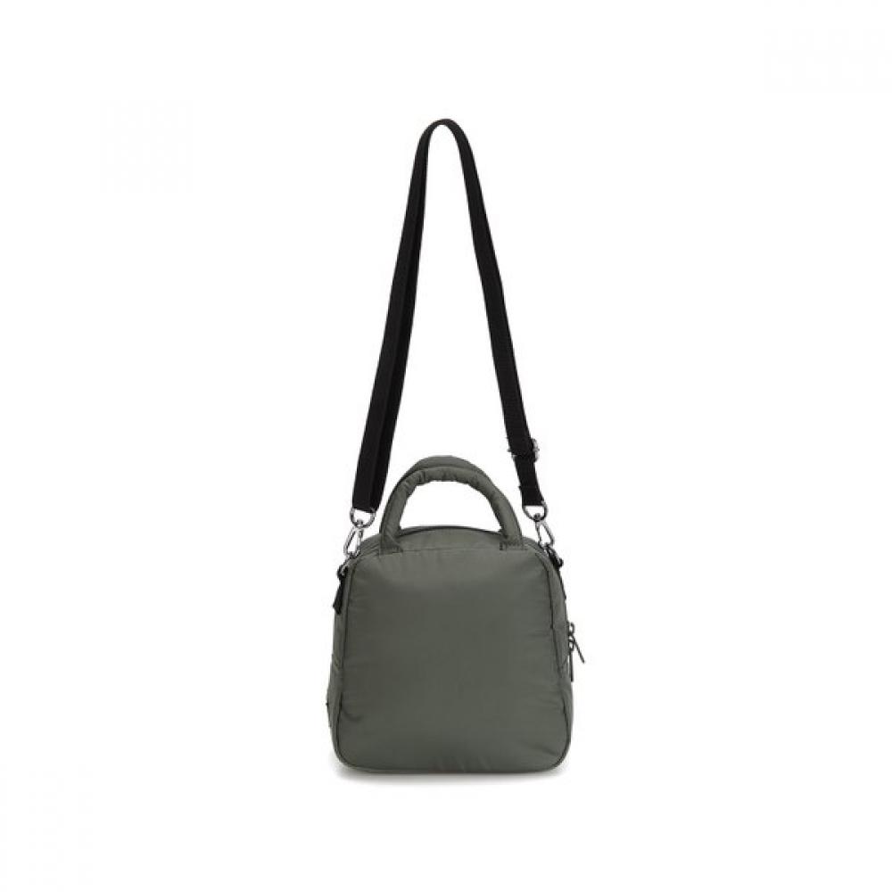 KANGOL Kids Light Padded Cross Bag Khaki Rf 0104