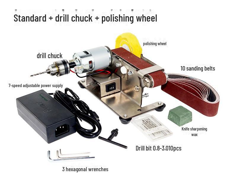 Mini Adjustable Angle Knife Grinder for DIY Sanding and Household Use