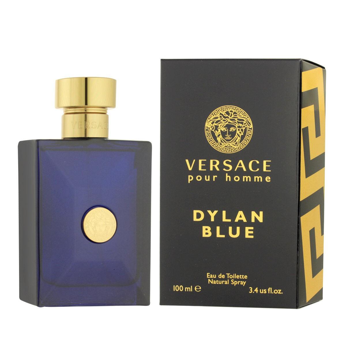 

Мужские духи Versace EDT For Men Dylan Blue 100 мл TU прозрачный
