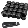 20Pcs 17mm Silicone Wheel Hub Screw Covers, Universal Anti-Rust Car Tire Nut Protection Caps