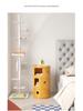 Haitian Nordic Modern White Minimalist Round Bedside Table