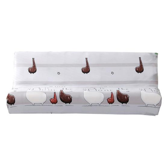 Sofa-Schutz, umweltfreundlich, rutschfest, Spannbettlaken-Typ, langlebig, universell, armlos, elastisch, Sofabezug für armlose Sofas