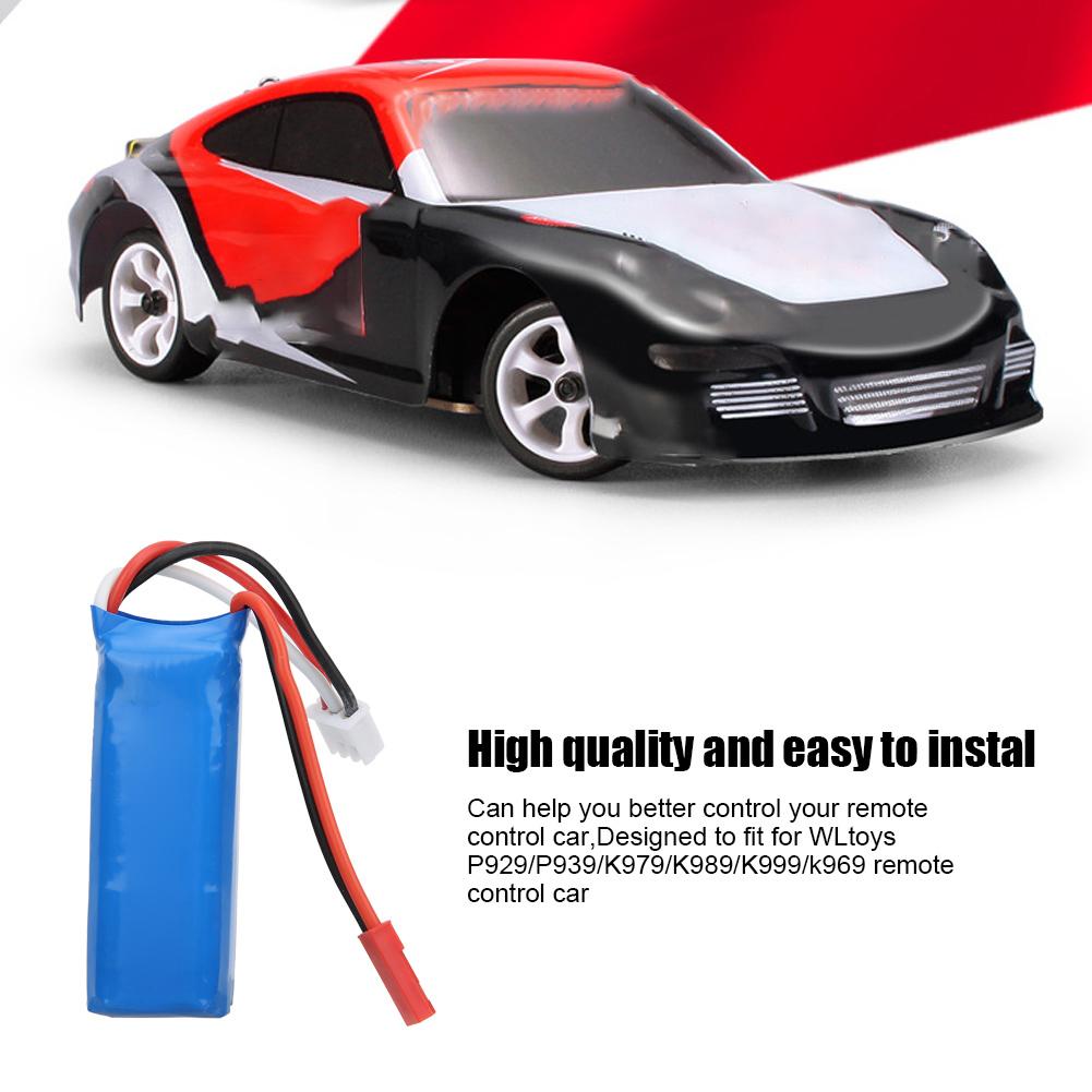 7.4 V 450MAH Battery RC Toys Parts Fit for WLtoys P929P939K979K989K999k969 Remote Control