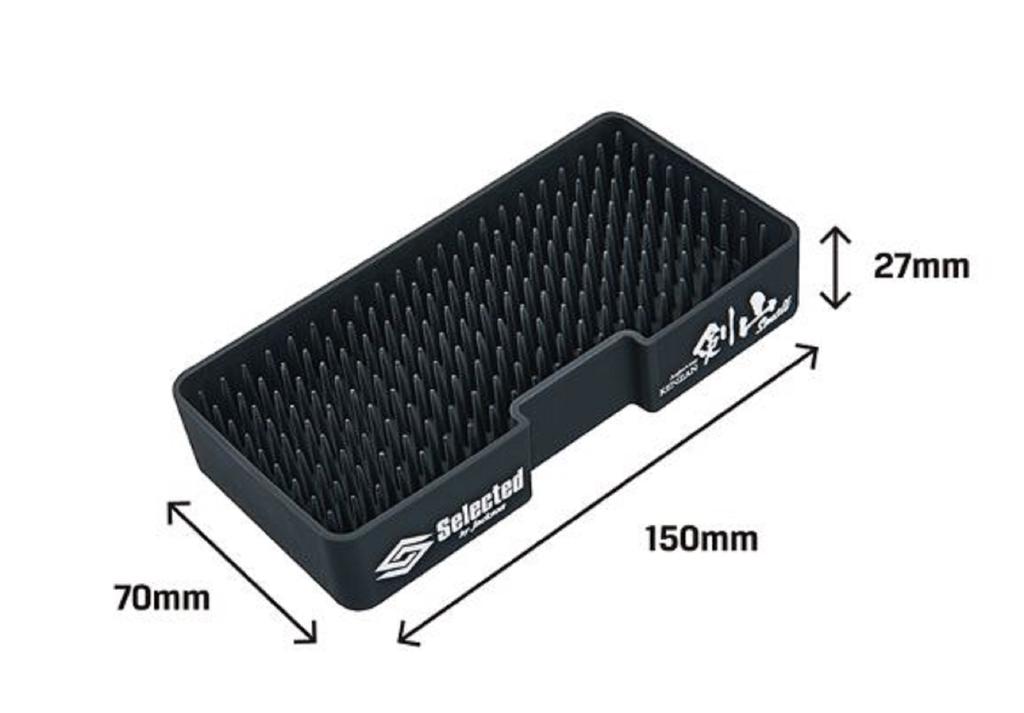 Jackson Kenzan Agnbrett Passer Meiho Multikasse M 98 x 200 x 38mm BLK (2939)