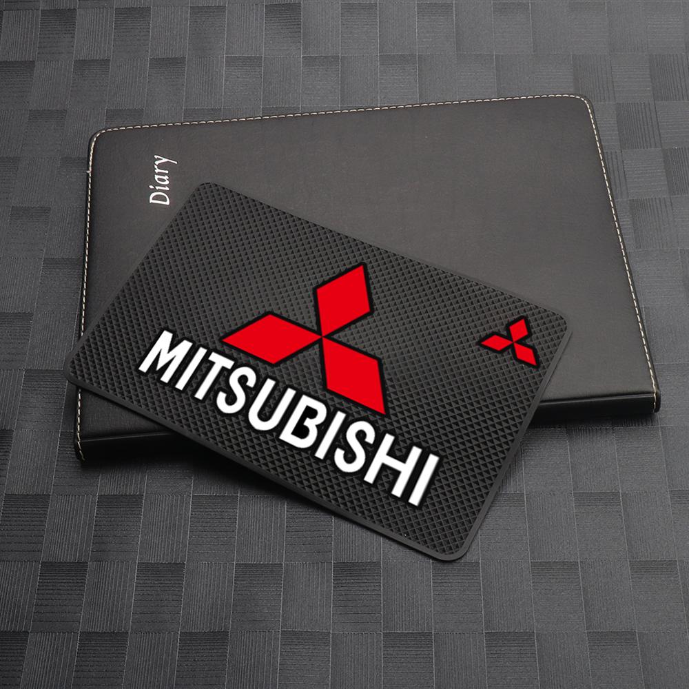 1 Stück Silikon Wasserdicht Armaturenbrett Anti-Rutsch Silikon Pad Abdeckung für Mitsubishi Ralliart Lancer Outlander ASX Competition Pajero
