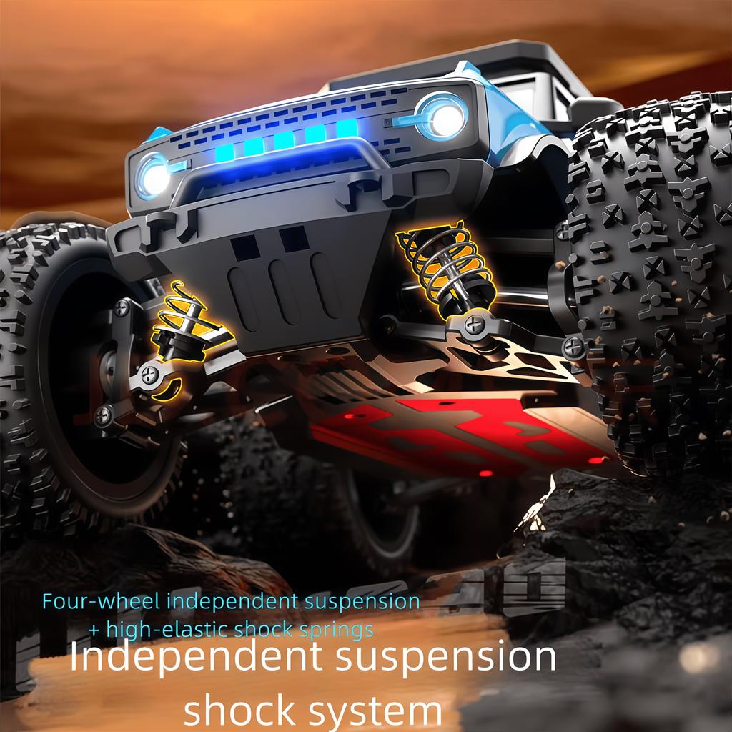 1:20 Scale 2.4GHz Remote Control Cool Stunt Car All-round Driving Lighting for Children's Off-road Racing Remote Control Car Boy's Gift