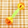 Rattle Double-head Bite Resistant Interactive Bird Toys Parrot Chew Bell Chewing Ball