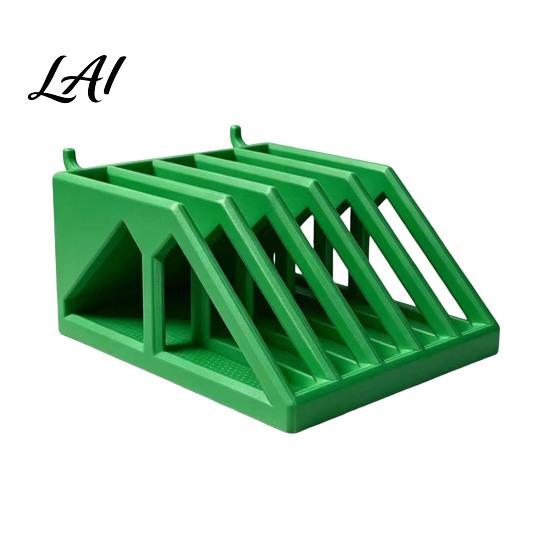 Desktop Storage Organizer Sandpaper Rack 5 Inch Sanding Discs Bins with Holed Disc Hooks And Slots Design Wall Mount Rack