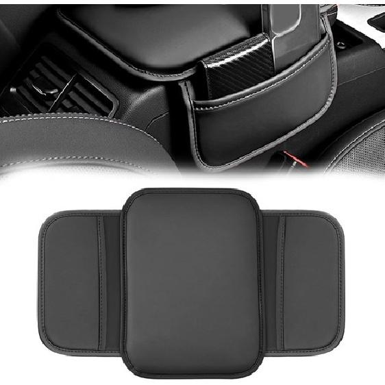 Car Armrest Cushion Cover Leather Center Console Box Pad Protector Accessories